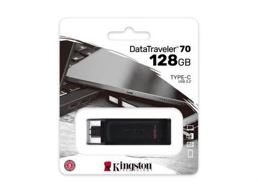 MEM USB C KINGSTON DT70 128GB large
