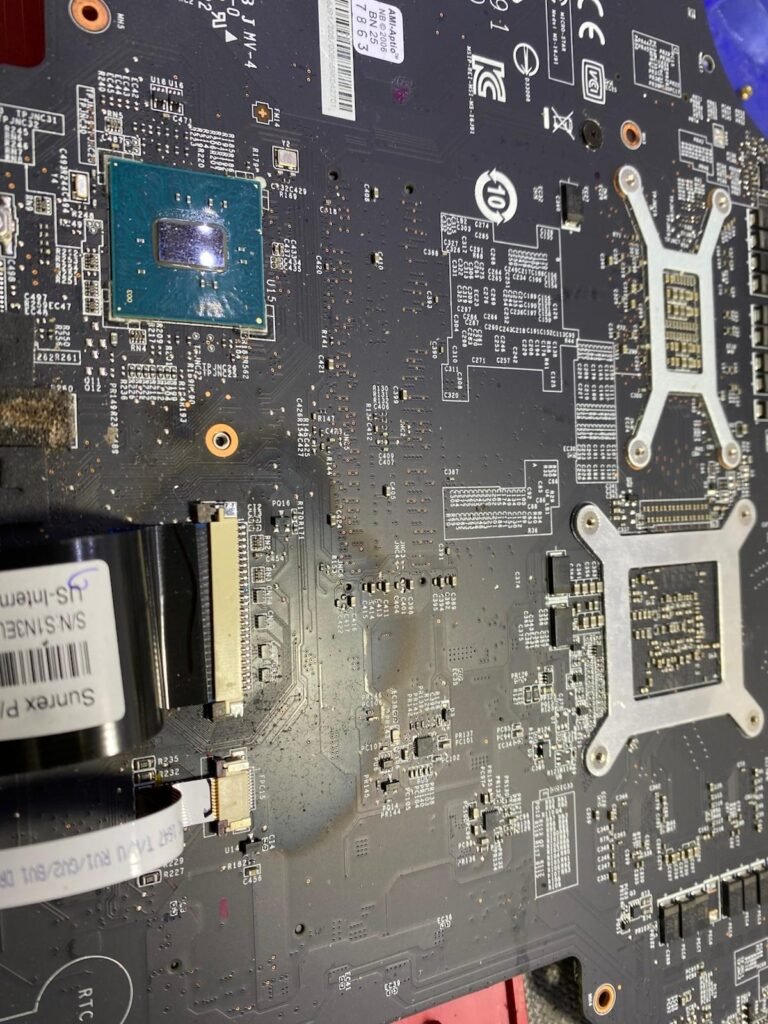 Motherboard repair at Tech Gate Computers