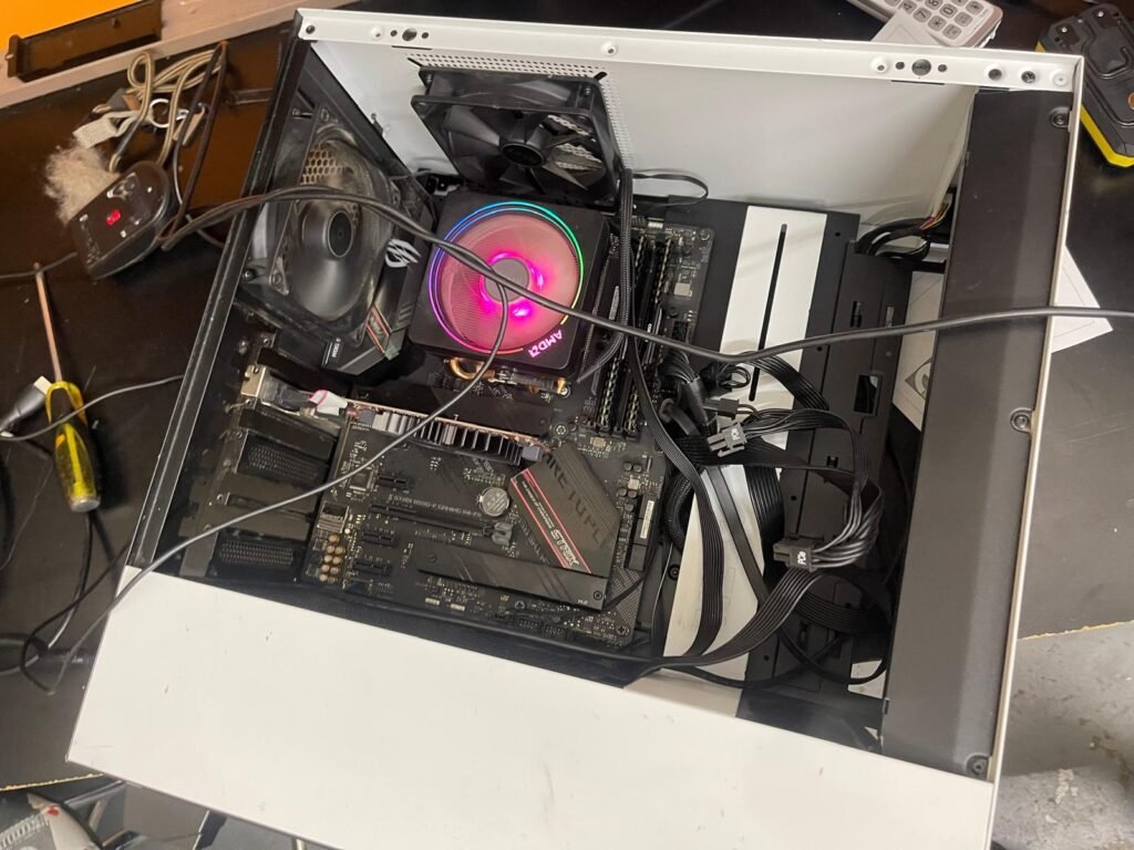 PC build and setup at Tech Gate Computers