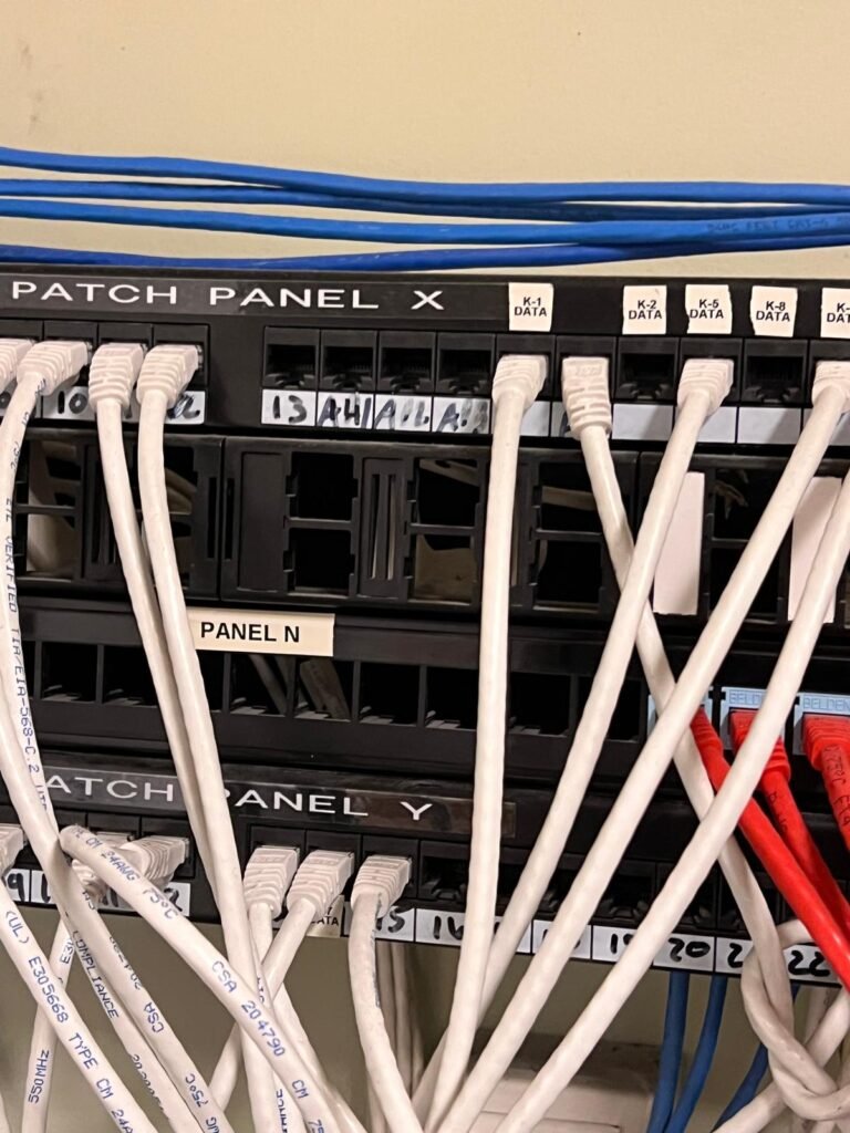 Network installation at Tech Gate Computers